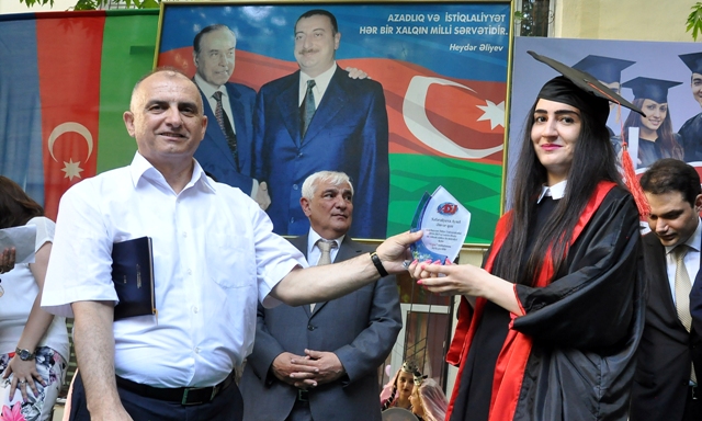 ADU-nun qabaqcıl məzunu: “Qarşımıza daha böyük məqsədlər qoymalıyıq”
