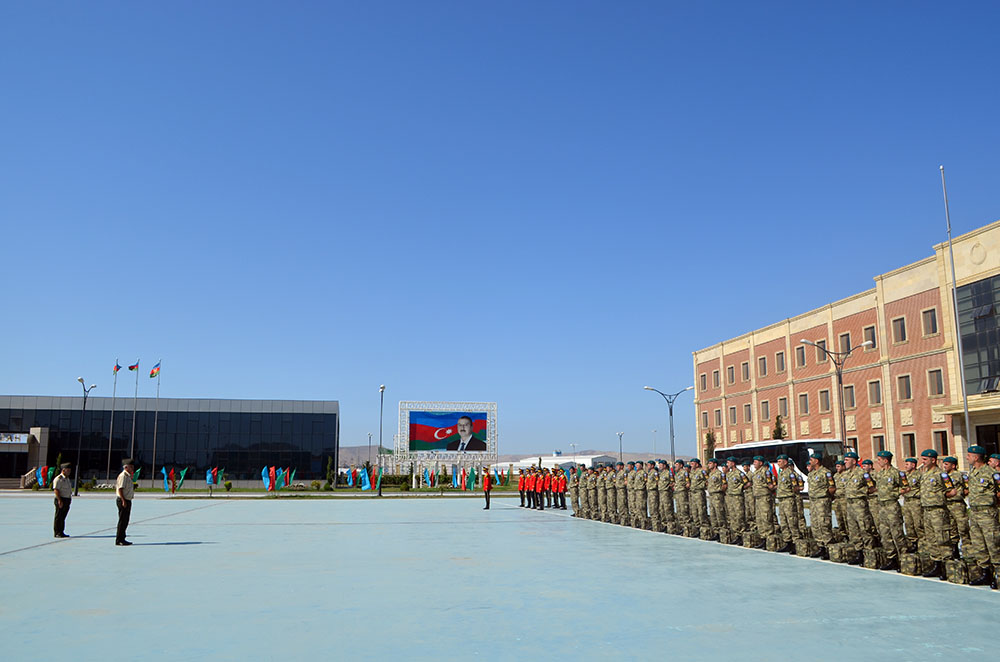 Əfqanıstandakı sülhməramlılarımızın bir qrupu vətənə qayıdıb