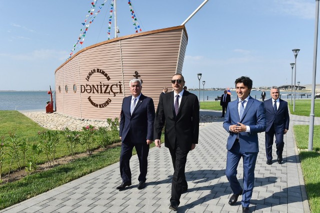 Prezident Pirallahıda  açılış etdi - YENİLƏNİB + FOTOLAR