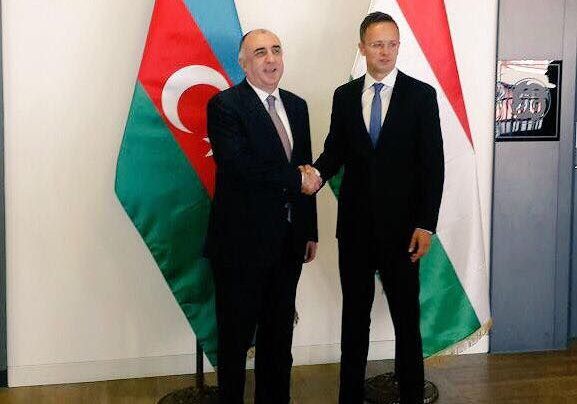 Azərbaycan və Macarıstan xarici işlər nazirləri görüşdü