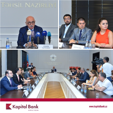Kapital Bank “Təhsil avtobusu” layihəsinin rəsmi tərəfdaşıdır