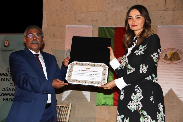 Qənirə Paşayevaya Aksaray və Kapadokyanın fəxri vətəndaşlığı verildi