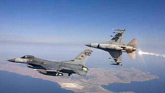 Türkiyə İraqın şimalını bombaladı 