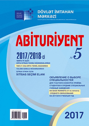 “Abituriyent” jurnalının 5-ci sayı çıxdı
