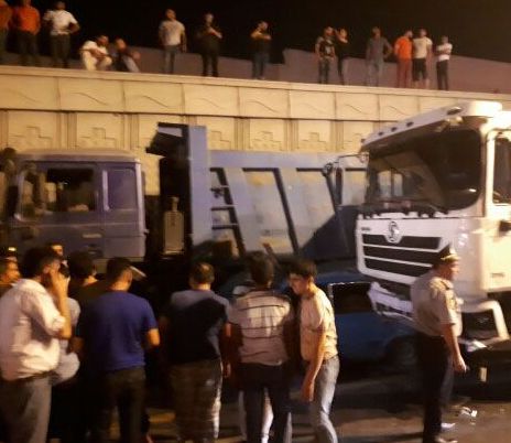 Bakıda zəncirvari qəza