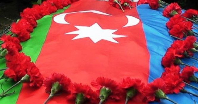Şəhid hərbçimiz  dəfn olunub - FOTO