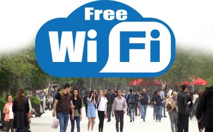 Bakıda pulsuz "Wi-Fi" olan ərazilər genişləndi - TAM SİYAHI