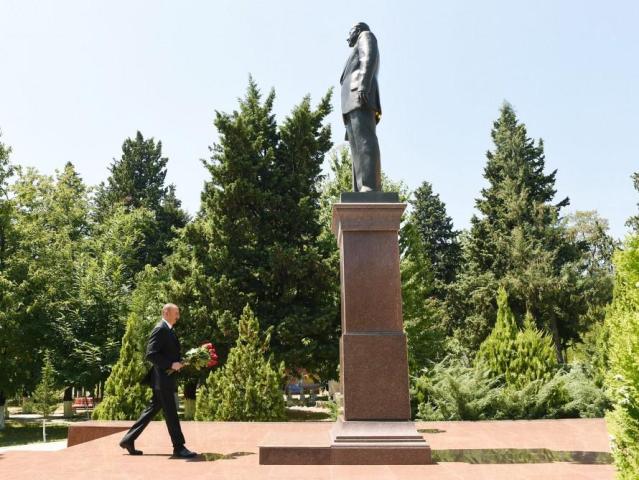 İlham Əliyev Zaqatalada