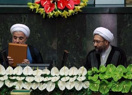 İran prezidenti ikinci dəfə and içdi   