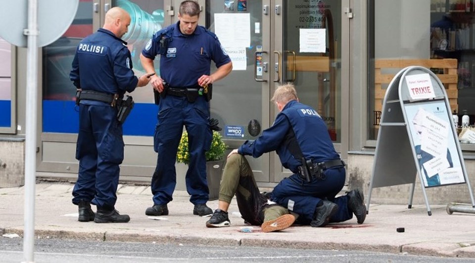 Finlandiya polisi hadisəni terror kimi qiymətləndirmir