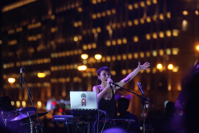 Heydər Əliyev Mərkəzinin parkında "Dihaj" qrupunun konserti olub 