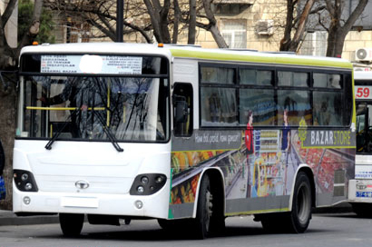 Bakıda qaydaları pozan avtobus sürücüsü işdən qovuldu
