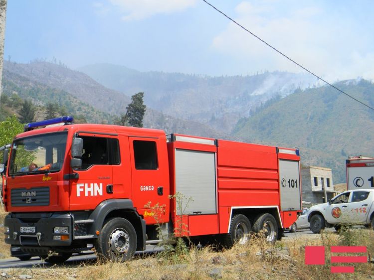 Neftçalada 6 otaqlı evdə yanğın