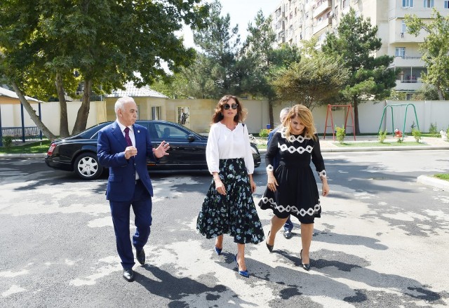 Mehriban Əliyeva körpələr evi-uşaq bağçasında - FOTOLAR