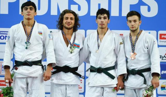 Cüdoçularımız Avropa çempionatına 6 medalla başladı