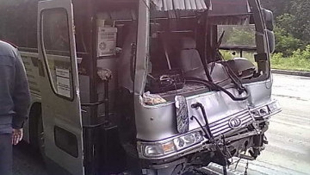 Türkiyədə iki avtobus toqquşdu - 41 yaralı