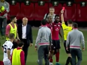"Qəbələ"nin futbolçuları yumruq davasına çıxdı - Video