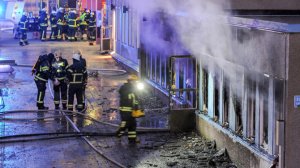 İsveçdə məscid yandırıldı
