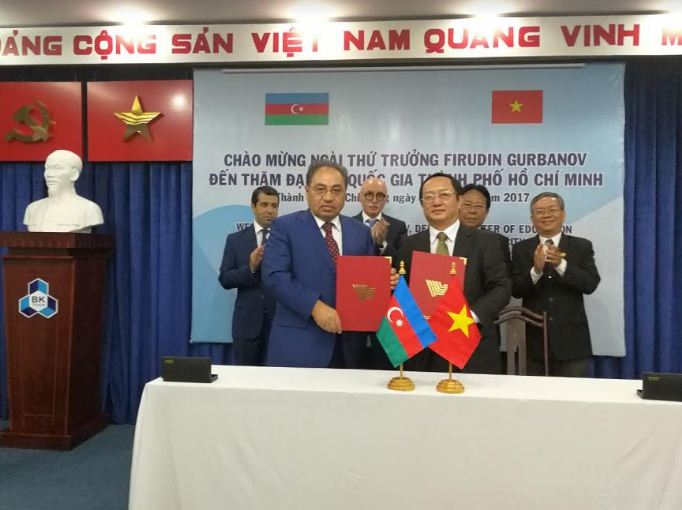 Vyetnam prezidenti BDU-nu “Dostluq” ordeni ilə təltif edib