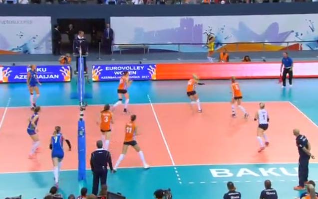 Voleybol üzrə Azərbaycan millisi Niderlanda məğlub oldu