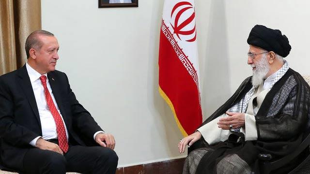 Ərdoğan İranın ali dini lideri ilə görüşüb