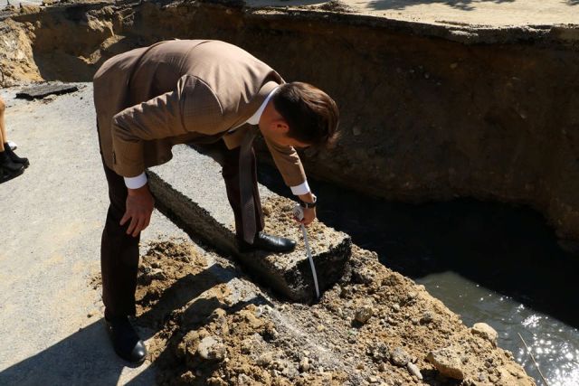 “Azəravtoyol” Bakıda yolun çökməsinə aydınlıq gətirdi   