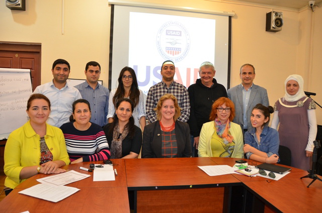 ABŞ Azərbaycan jurnalistləri üçün təlim keçib - FOTO