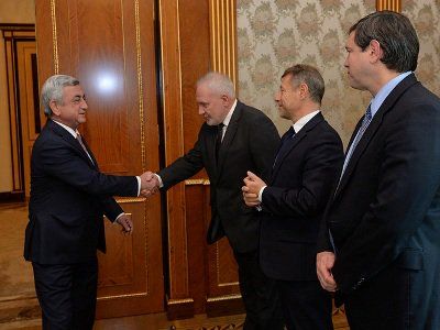 Həmsədrlər Sarkisyanla Azərbaycan və Ermənistan prezidentlərinin görüşünü müzakirə etdi