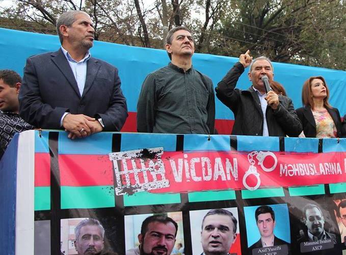Milli Şura Bakıda mitinq keçirib - YENİLƏNİB   