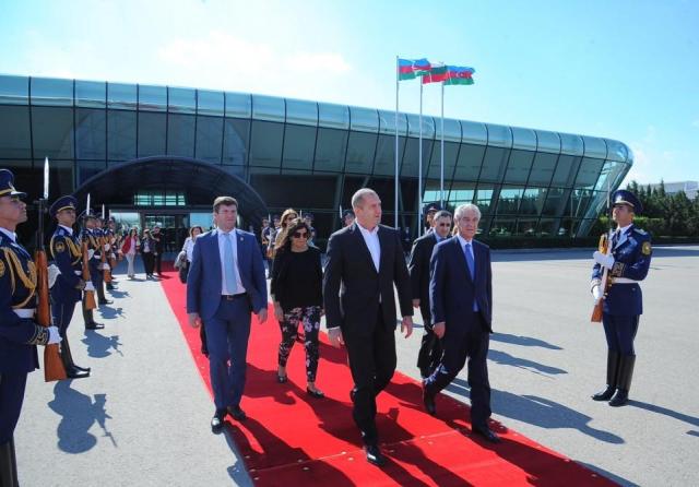 Bolqarıstan prezidentinin Azərbaycana səfəri başa çatdı