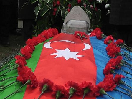 Şəhid əsgərimiz dəfn edildi