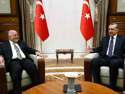 Ərdoğan İraqın baş naziri ilə görüşdü