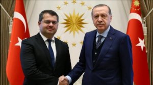 Azərbaycanın yeni səfiri Ərdoğanın qəbulunda