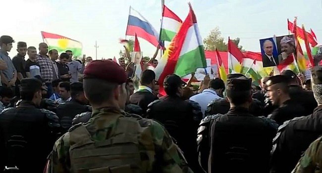 İraq kürdlər Putindən kömək istədi