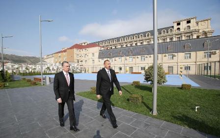 Prezident idman və istirahət parkında - FOTOLAR