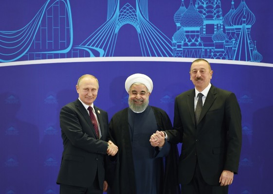 Azərbaycan, Rusiya və İran prezidentləri bəyanatla çıxış etdilər-Yenilənib