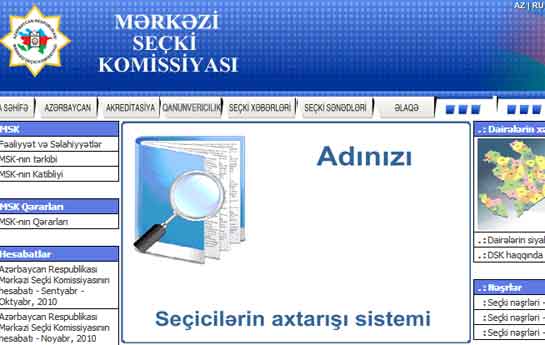 Vətəndaşların se&ccedil;ici siyahısına daxil edilməsi qaydası da dəyişdirilir  &nbsp;