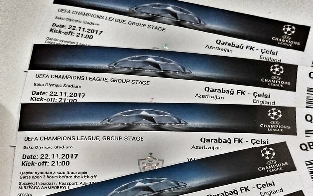 &ldquo;Qarabağ&rdquo; - &ldquo;&Ccedil;elsi&rdquo; mat&ccedil;ına satılan biletlərin sayı A&Ccedil;IQLANDI