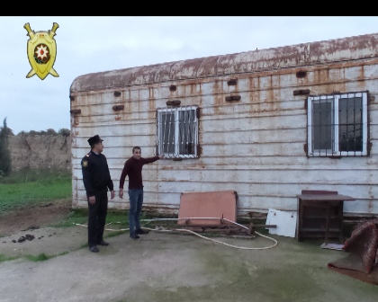 Suraxanıda fermaya basqın edənlər SAXLANILDI - FOTOLAR