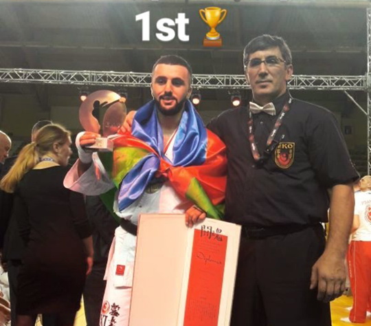 Ermənini məğlub edən azərbaycanlı çempion oldu
