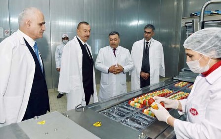 Prezident “Zəhmət-Ruzi” MMC-də - FOTOLAR