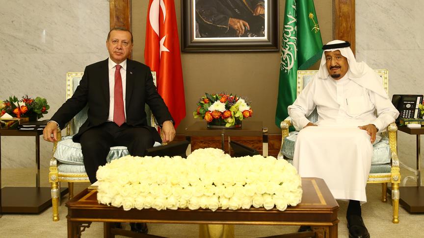 Ərdoğan Səudiyyə kralı ilə danışdı 