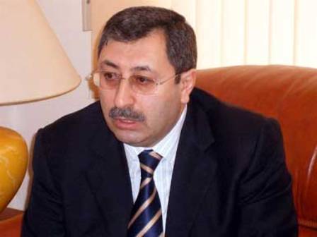 Xələf Xələfov BMT rəsmisi ilə g&ouml;r&uuml;ş&uuml;b