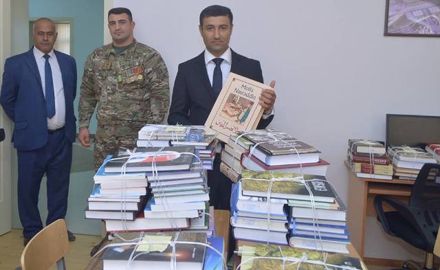 Cocuq Mərcanlıya 400 kitab hədiyyə olundu   &nbsp;