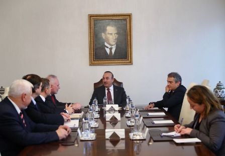 &Ccedil;avuşoğlu Ankarada həmsədrlərlə G&Ouml;R&Uuml;ŞD&Uuml;