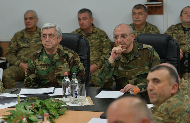 Sərkisyan Qarabağa gəldi