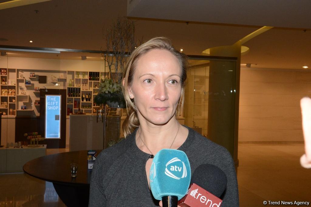 "Azərbaycan Gimnastika Federasiyası çox peşəkarcasına işləyir" - Liza Vortman