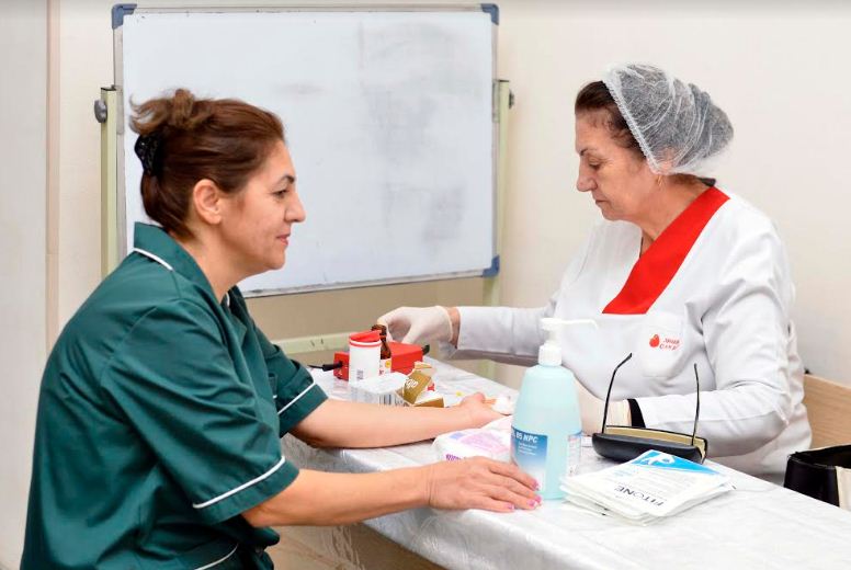 Bakı Ali Neft Məktəbində “Donor günü” keçirildi