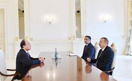 Prezident baş katibi qəbul etdi