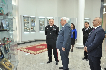 ADU rəhbərliyi DTX-nın “Şöhrət” muzeyini ziyarət edib
